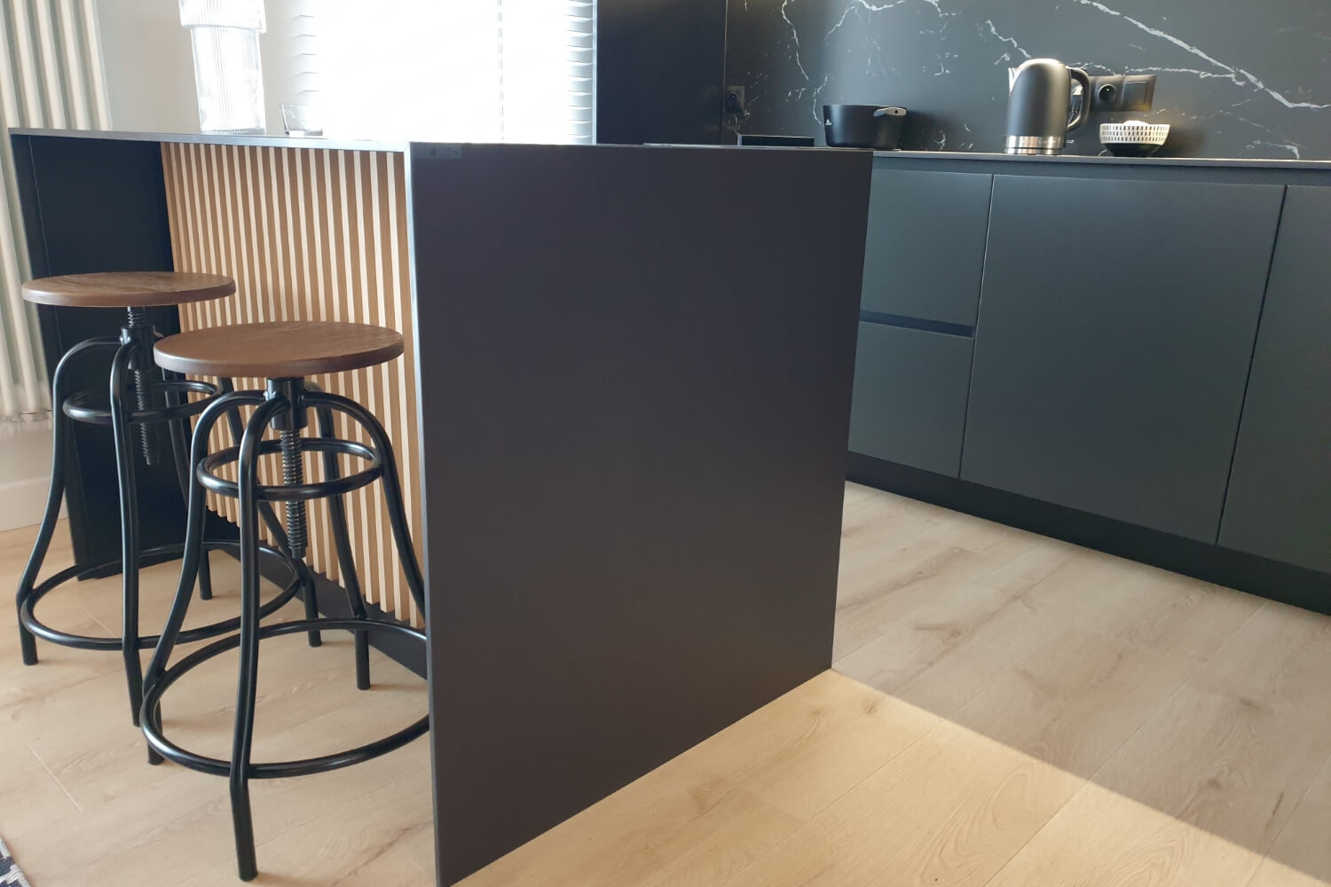 Neolith Nero Satin